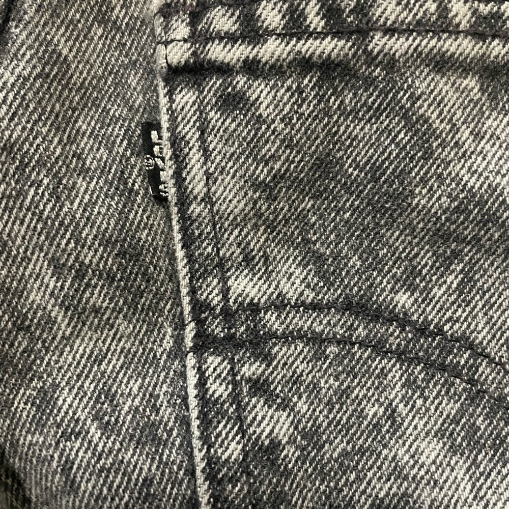 VTG Men’s Levi’s 505 Black Tab Acid Wash Jeans sz 30x30 - Picture 4 of 9